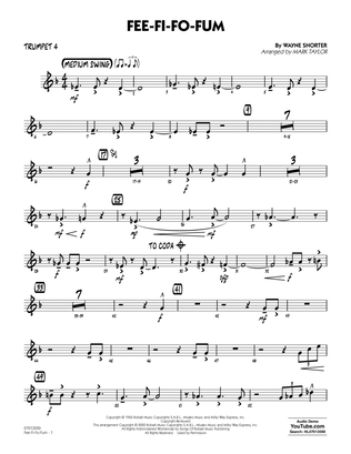 Book cover for Fee-Fi-Fo-Fum (arr. Mark Taylor) - Trumpet 4