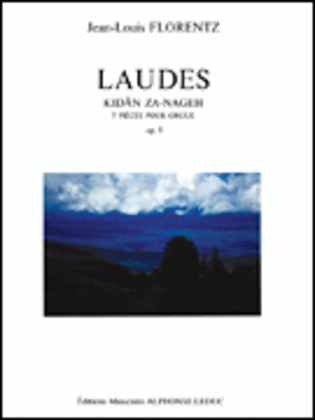 Book cover for Laudes Op.5 (kidan Za-nageh) Complete (organ)