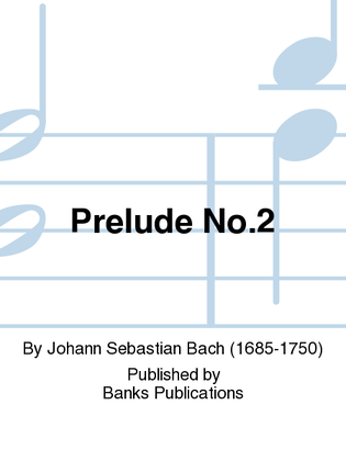 Book cover for Prelude No.2