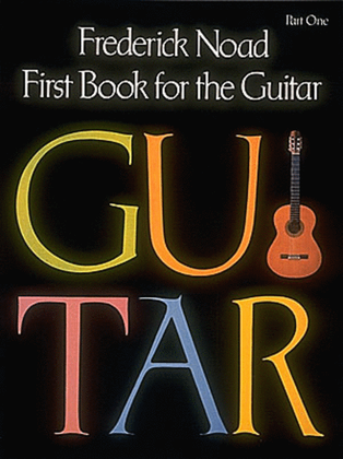 Book cover for First Book for the Guitar – Part 1
