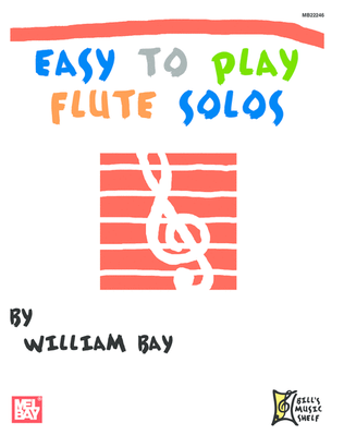 Book cover for Easy to Play Flute Solos