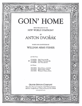Book cover for Goin' Home