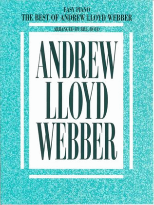 Book cover for The Best of Andrew Lloyd Webber