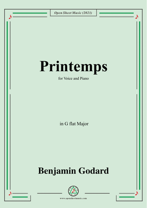 B. Godard-Printemps,Op.113,in G flat Major