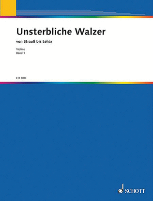 Book cover for Unsterbliche Walzer - Vol. 1