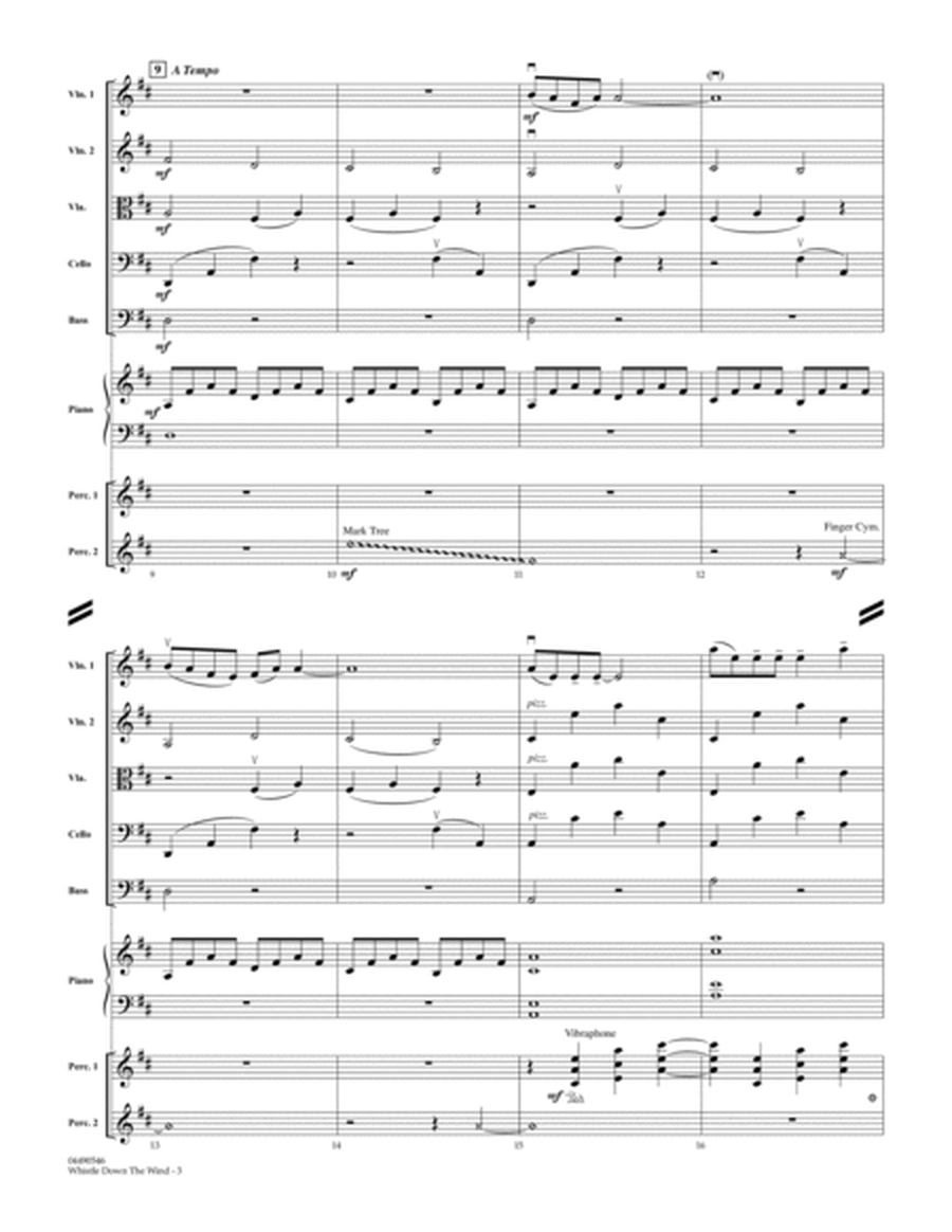 Whistle Down The Wind - Full Score