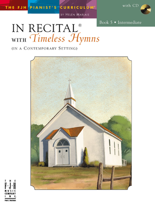 Book cover for In Recital with Timeless Hymns, Book 5