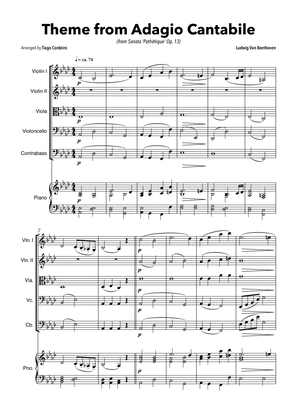 Theme From Adagio Cantabile (from Sonata 'Pathétique' Op.13)