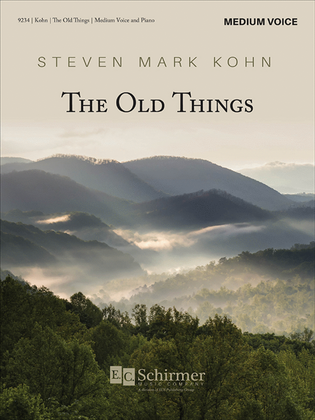 Book cover for The Old Things
