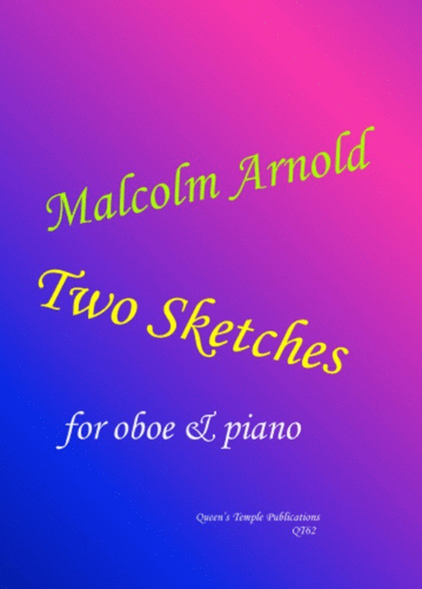 Arnold - Two Sketches For Oboe/Piano