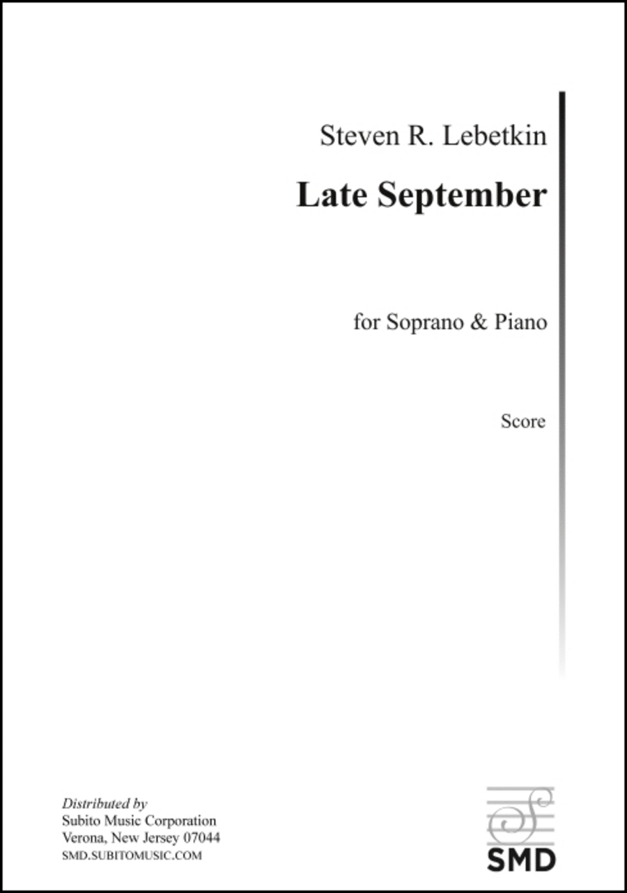 Late September