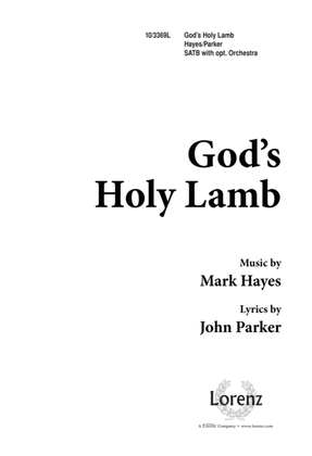 Book cover for God's Holy Lamb