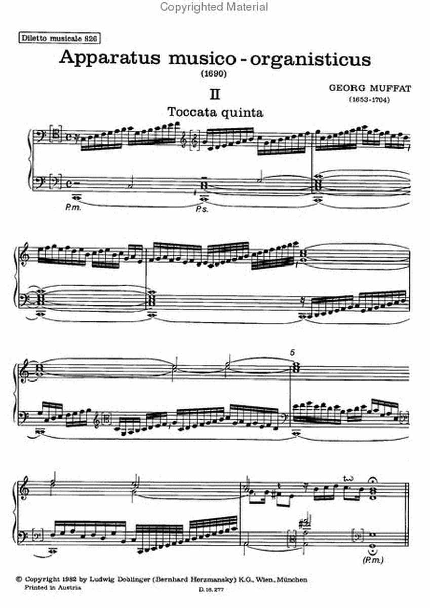 Apparatus musico-organisticus Band 2