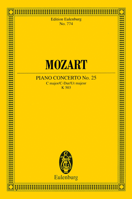 Piano Concerto No. 25 in C Major, K. 503