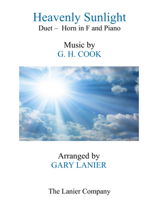 Book cover for HEAVENLY SUNLIGHT (Duet - Horn in F & Piano with Score/Part)