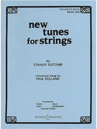 Book cover for New Tunes for Strings – Book 1