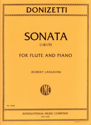 Book cover for Sonata (1819)
