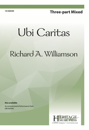 Book cover for Ubi Caritas