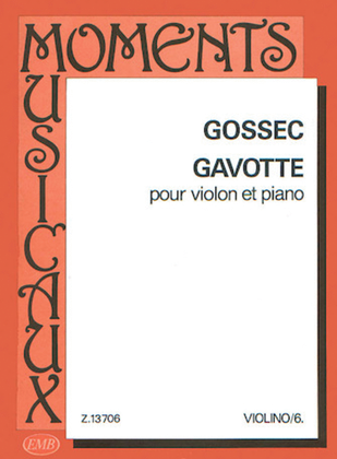 Book cover for Gavotte