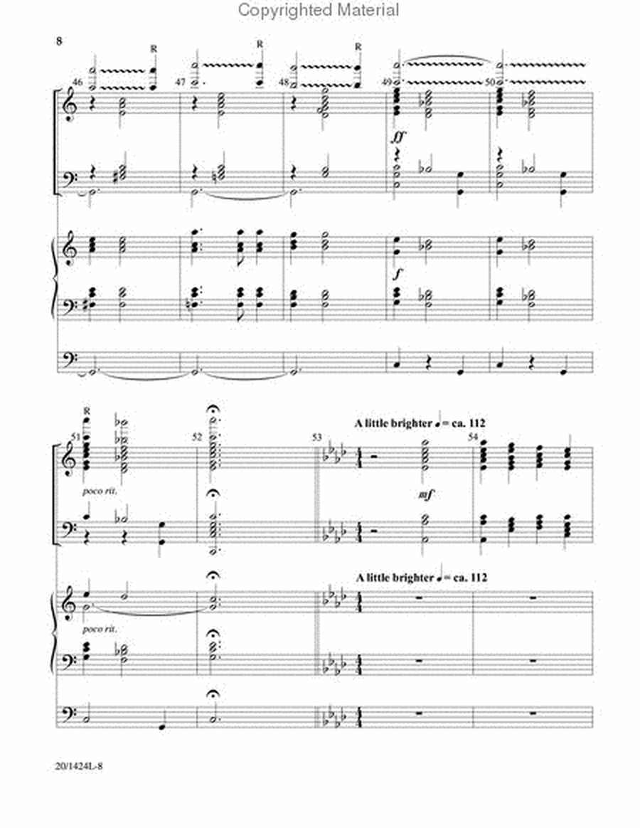 Praise God! - Organ/Handbell Score