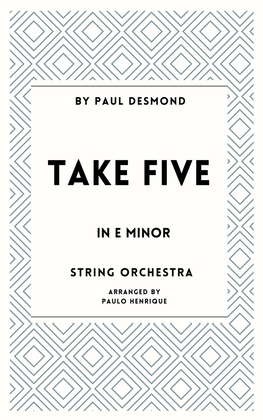 Book cover for Take Five