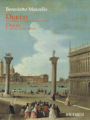 Book cover for Duets for Soprano, Alto and Continuo