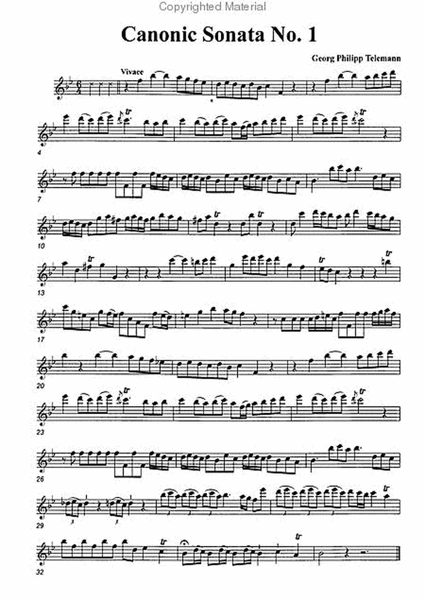 Canonic Sonata No. 1