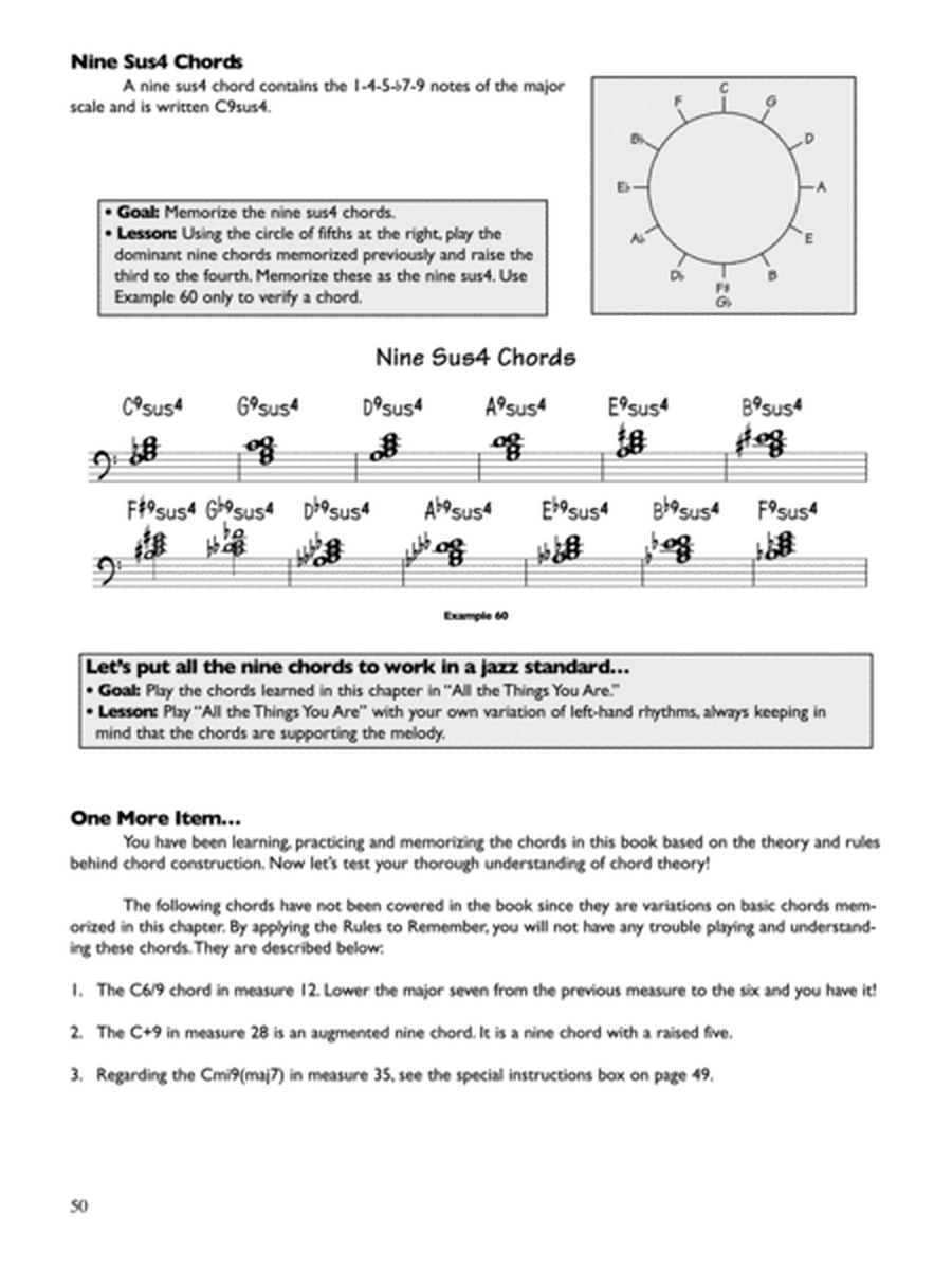 The Jazz Pianist: Left Hand Voicings and Chord Theory