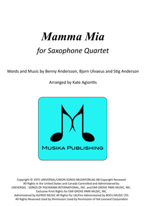 Book cover for Mamma Mia