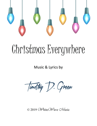Book cover for Christmas Everywhere - SATB
