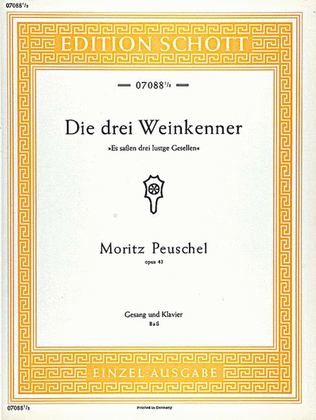 Book cover for Drei Weinkenner Bass/piano