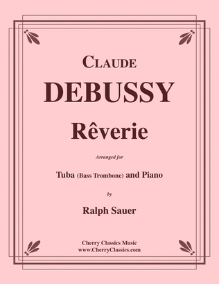 Book cover for Reverie for Tuba or Bass Trombone and Piano