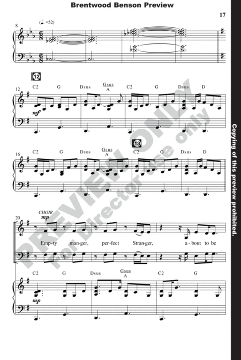 The Night Before Christmas (Choral Book) image number null