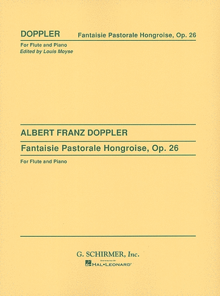 Book cover for Fantaisie Pastorale Hongroise, Op. 26