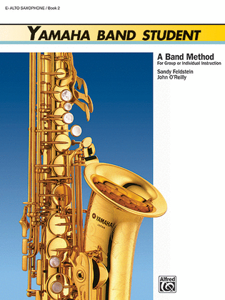 Book cover for Yamaha Band Student, Book 2