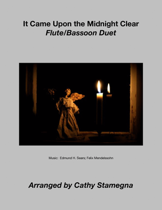 Book cover for It Came Upon the Midnight Clear (Flute/Bassoon Duet)