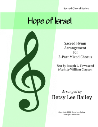 Book cover for Hope of Israel