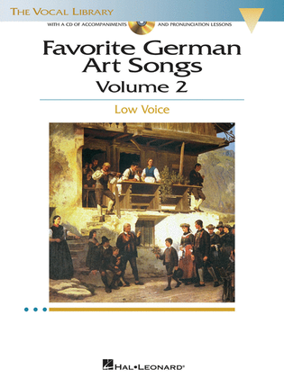 Book cover for Favorite German Art Songs – Volume 2