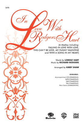 Book cover for In Love with Rodgers and Hart (A Medley)