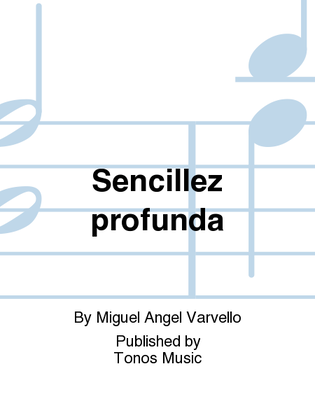 Sencillez profunda