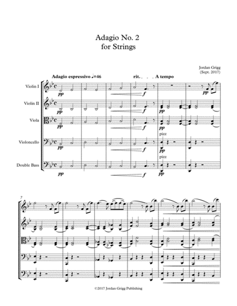 Adagio No 2 for Strings image number null