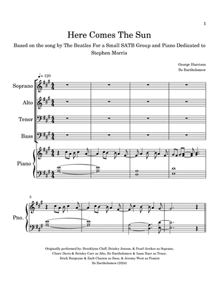 Book cover for Here Comes The Sun