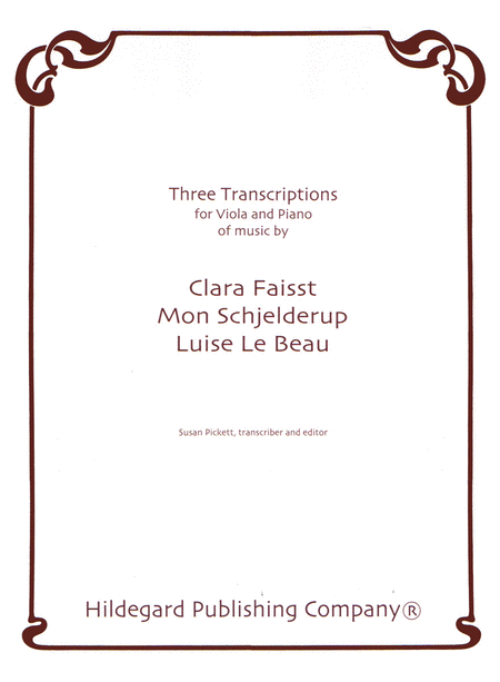 Three Transcriptions