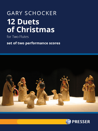 Book cover for 12 Duets of Christmas