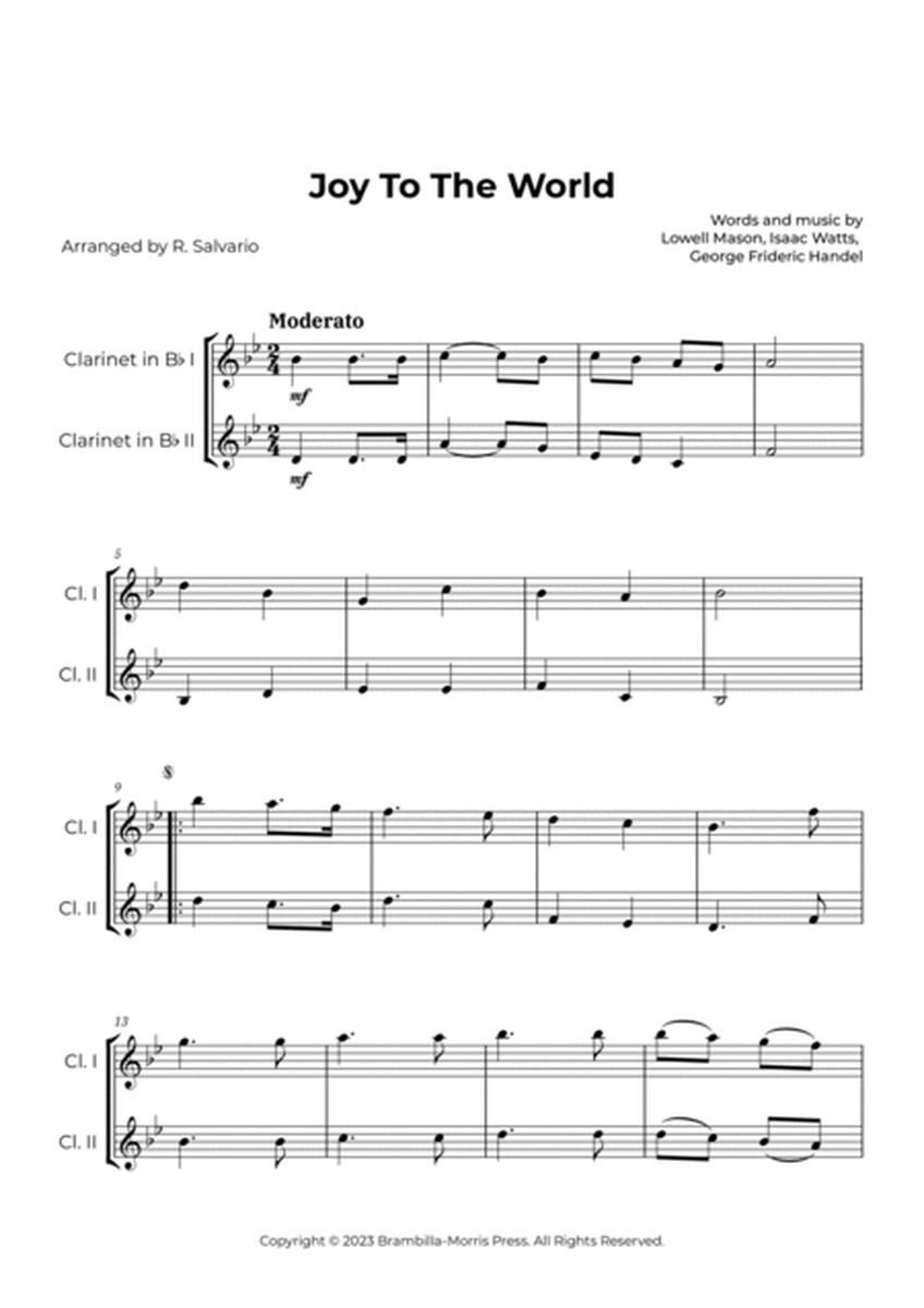 Joy To The World (Key of B-Flat Major) image number null