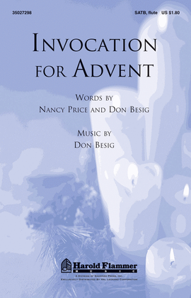 Book cover for Invocation for Advent