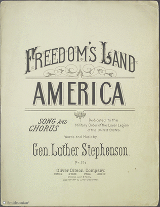 Book cover for Freedom's Land: America