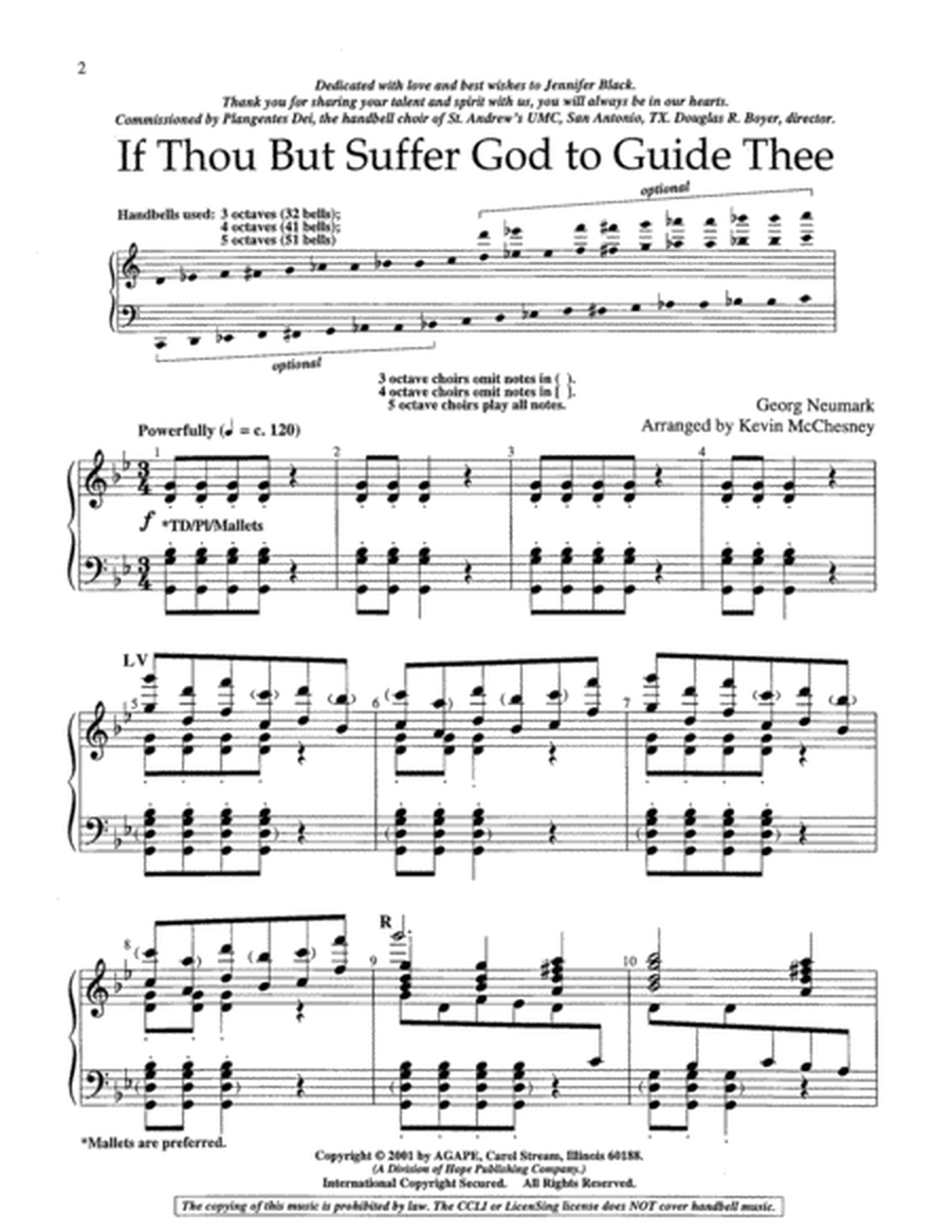 If Thou But Suffer God to Guide Thee