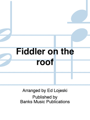Book cover for Fiddler on the roof