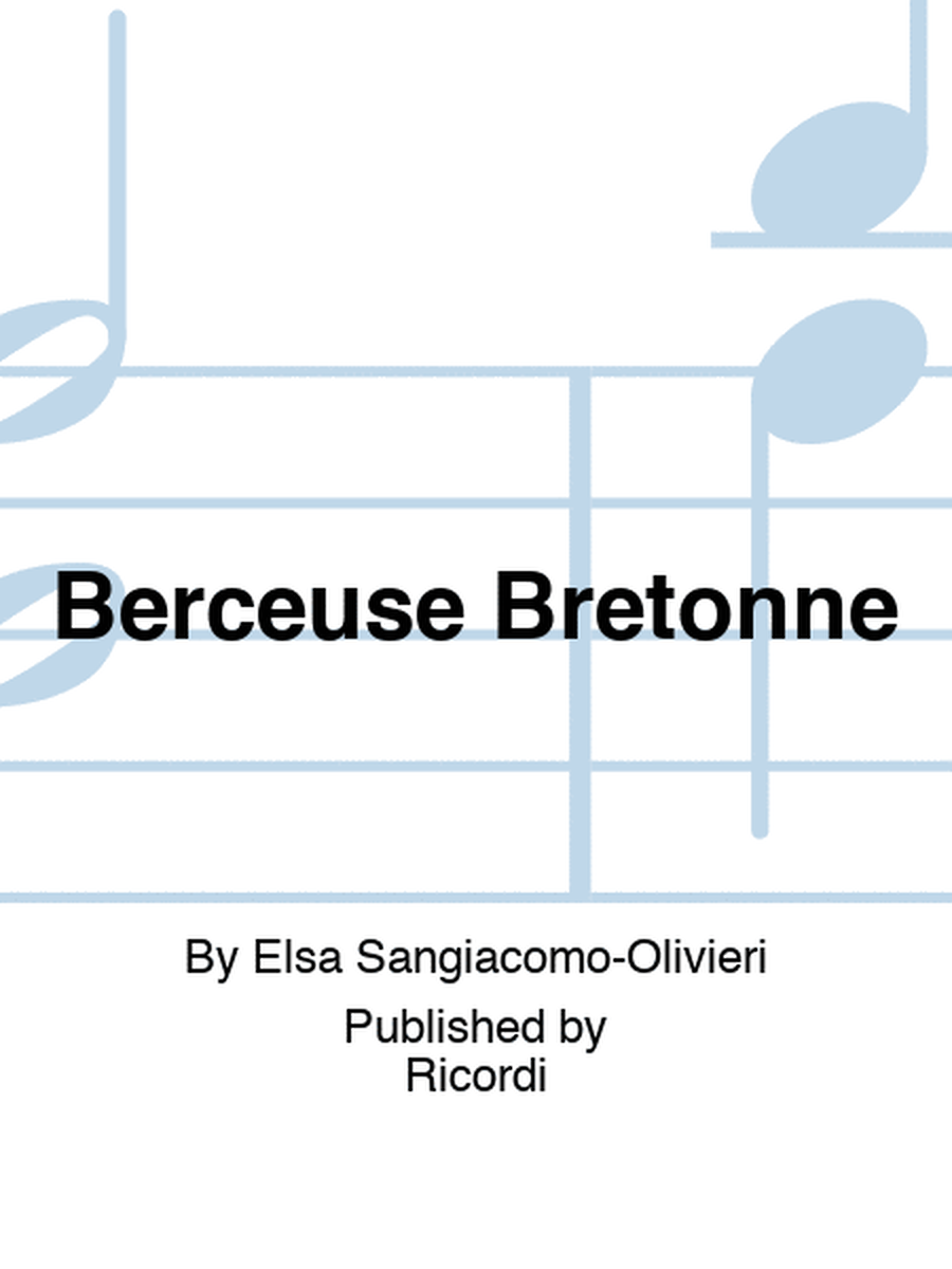 Berceuse Bretonne